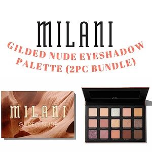 ✨MILANI -  “GILDED NUDE” EYESHADOW PALETTE 2pc.BUNDLE✨